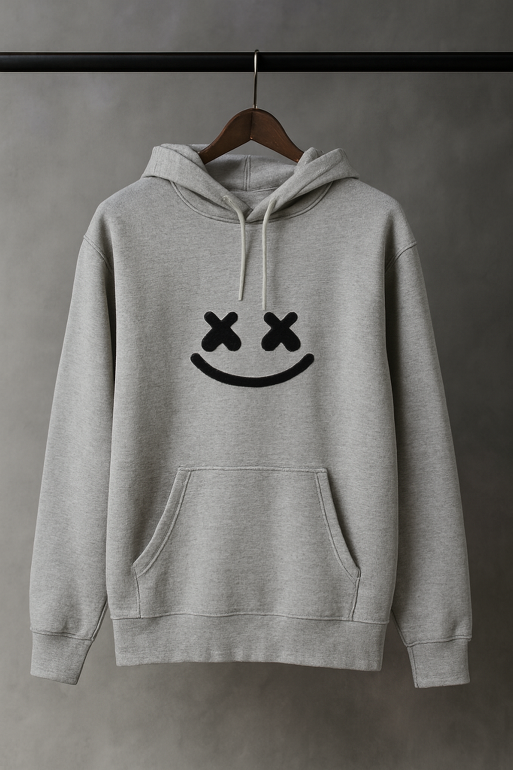 New Summer Collection Full Grey Hoodie (Large)