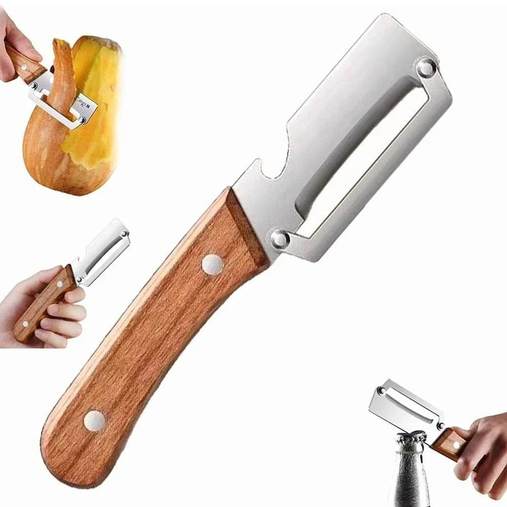 Stainless steel Multifunctional Vegetable Peeler | مقشرة الخضروات متعددة الاستخدامات